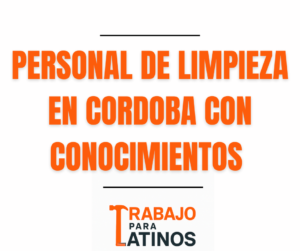 Personal de limpieza con conocimientos de materiales e insumos