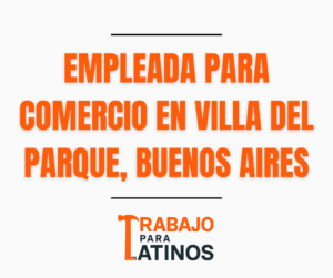 trabajo en villa del parque