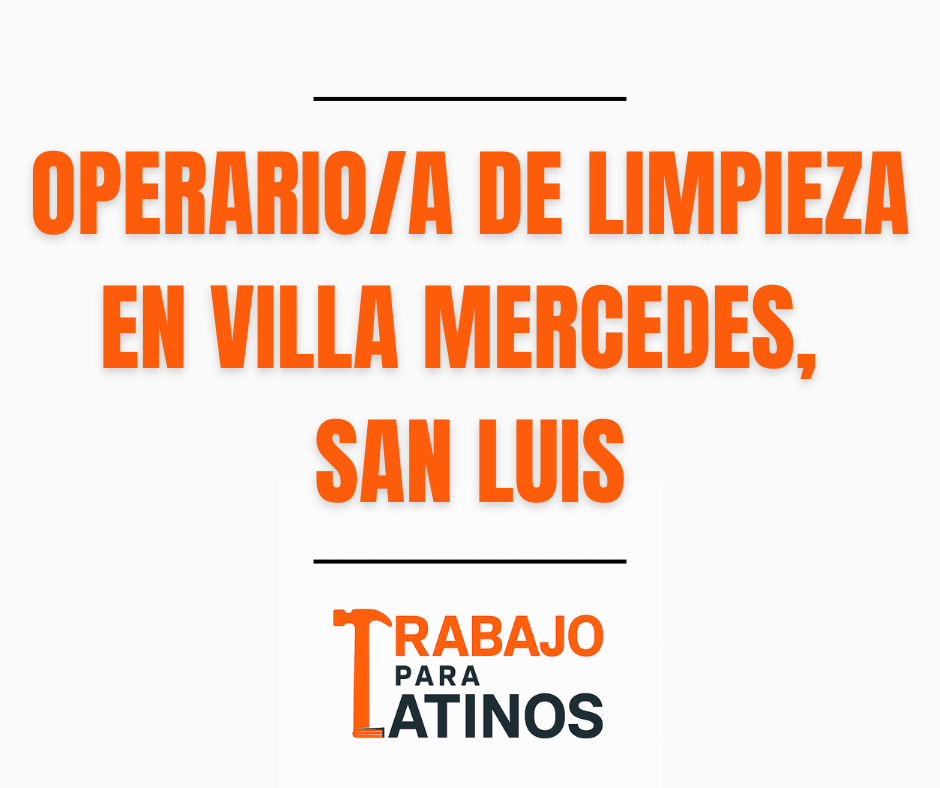 operario de limpieza